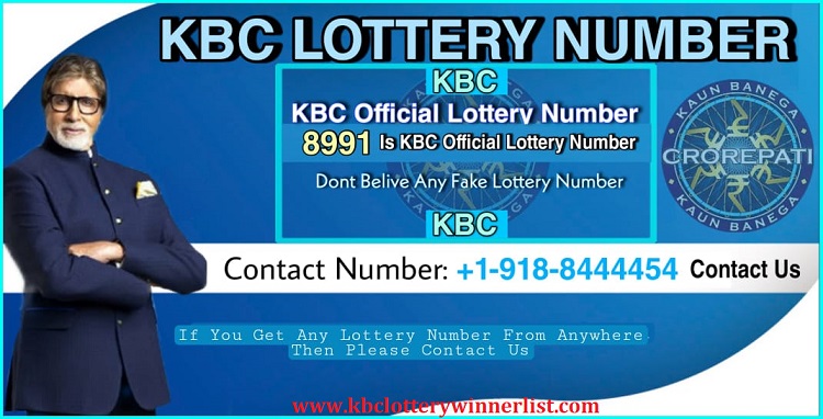 KBC Lottery Number 8991
