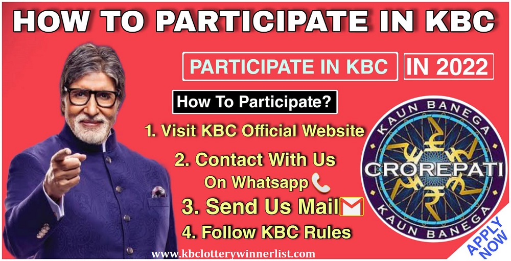 How to Participate in KBC 2022
