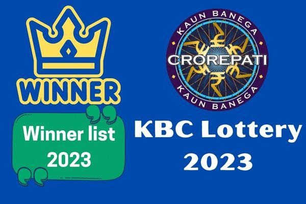 How To Check KBC Lottery Number Check Online 2023